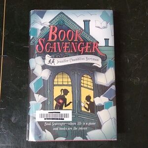 Book Scavenger Jennifer Chambliss Bertman Children's Chapter Book Junior Fiction